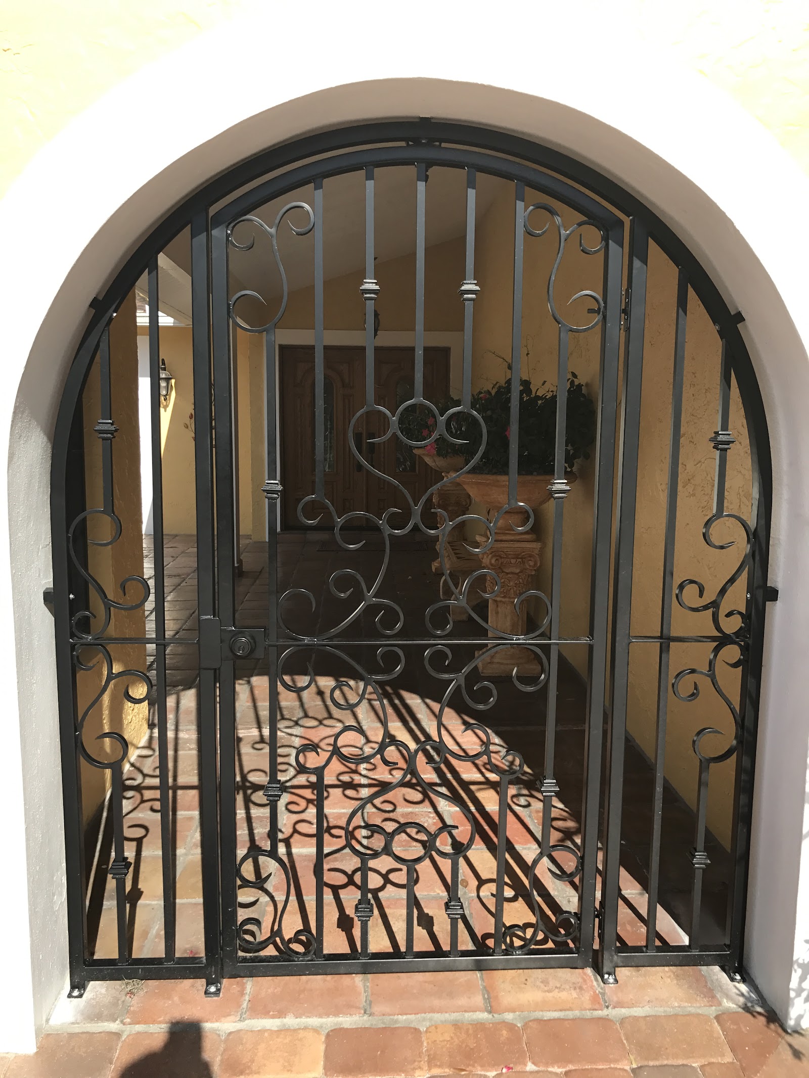 Aluminum Custom Projects fence installation in Tampa, FL — Vilo Fence