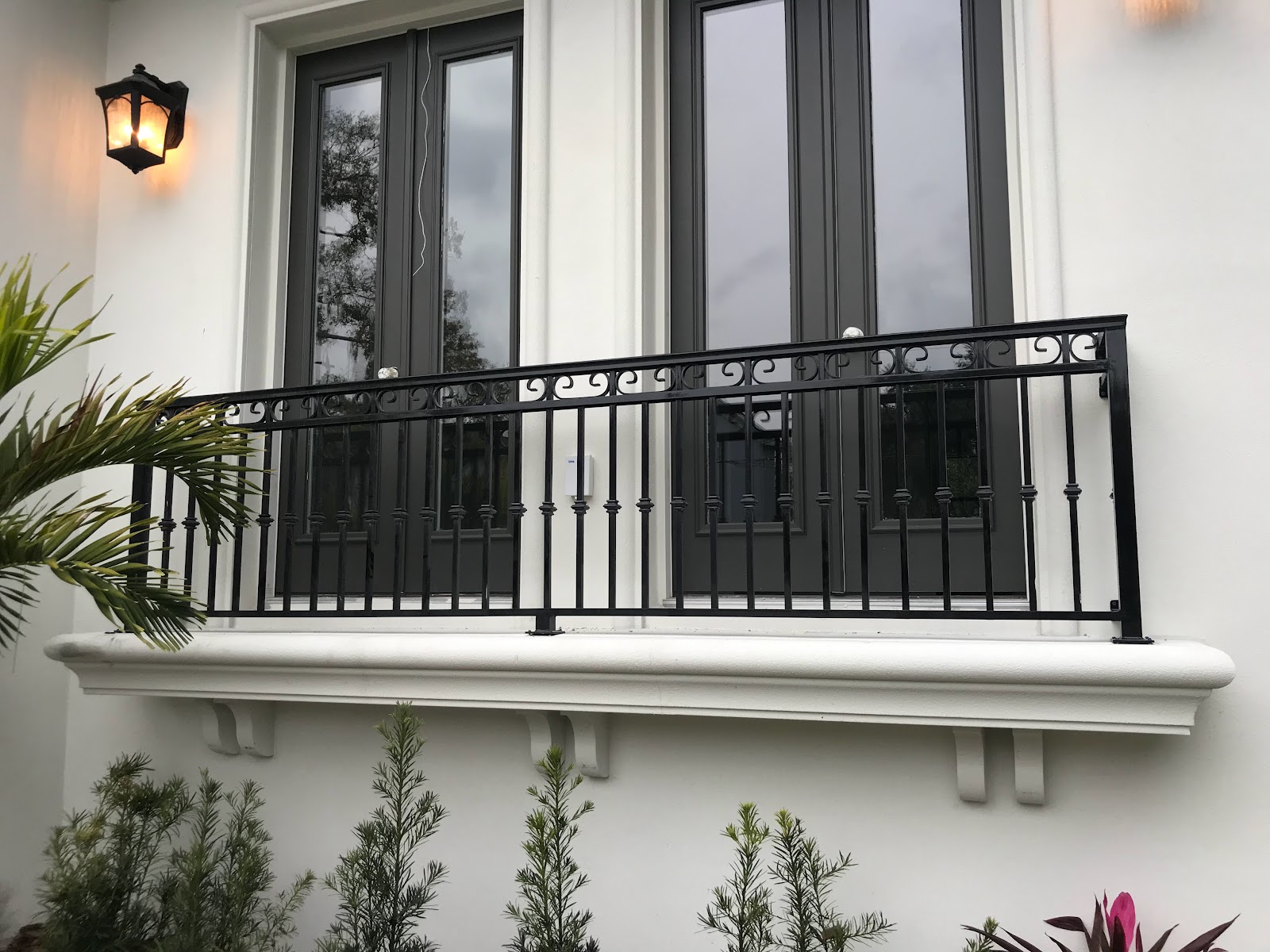 Handrail Custom fence installation in Tampa, FL — Vilo Fence
