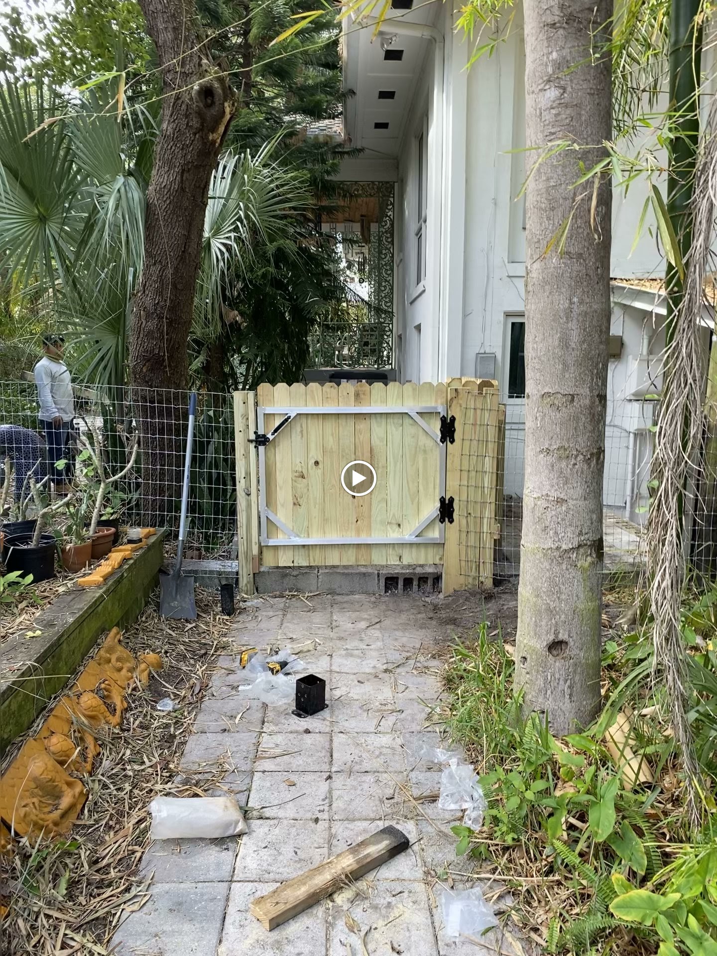 Wood Agricultural fence installation in Tampa, FL — Vilo Fence